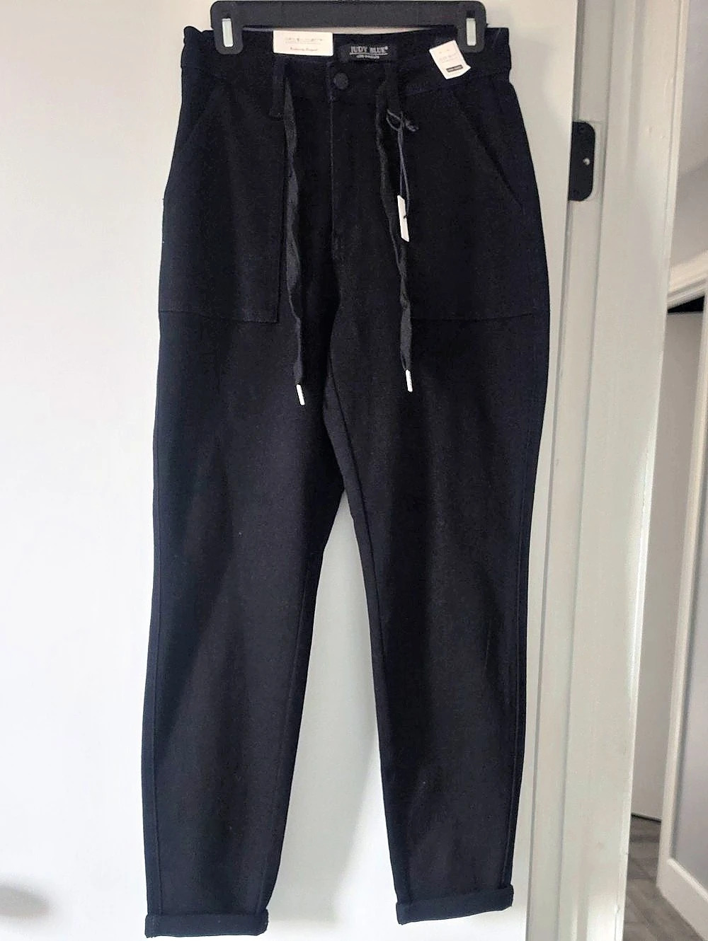 Judy Blue Black High-Waist Jogger Jeans Waist 5/27